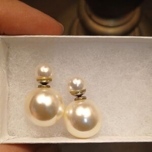 ♡Pearl Stud Earrings♡